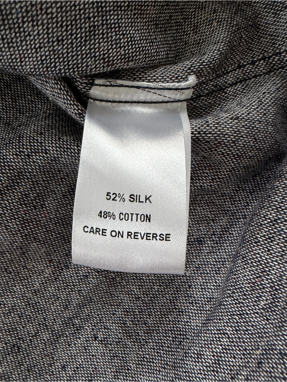 Billy Reid Silk Cotton Overshirt - Unique Find - Sz Medium - Picture 6 of 9